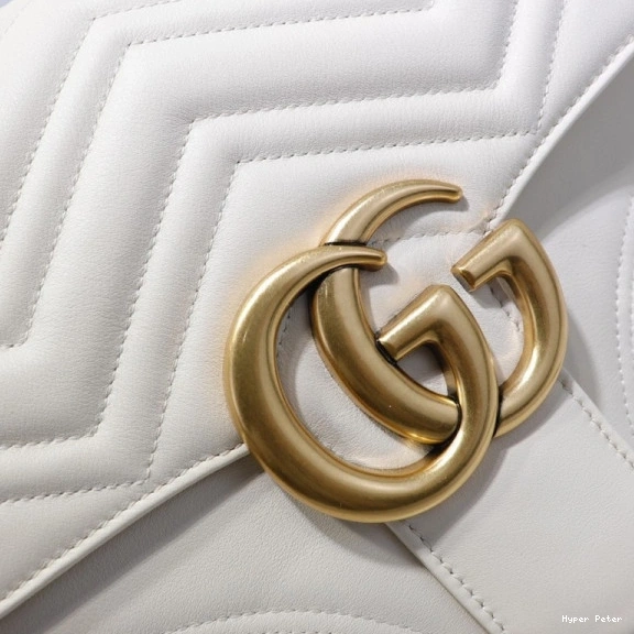 Hyper Peter Marmont Gucci handle top GG bag medium 0708